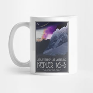 Kepler 16-b Space Poster Mug